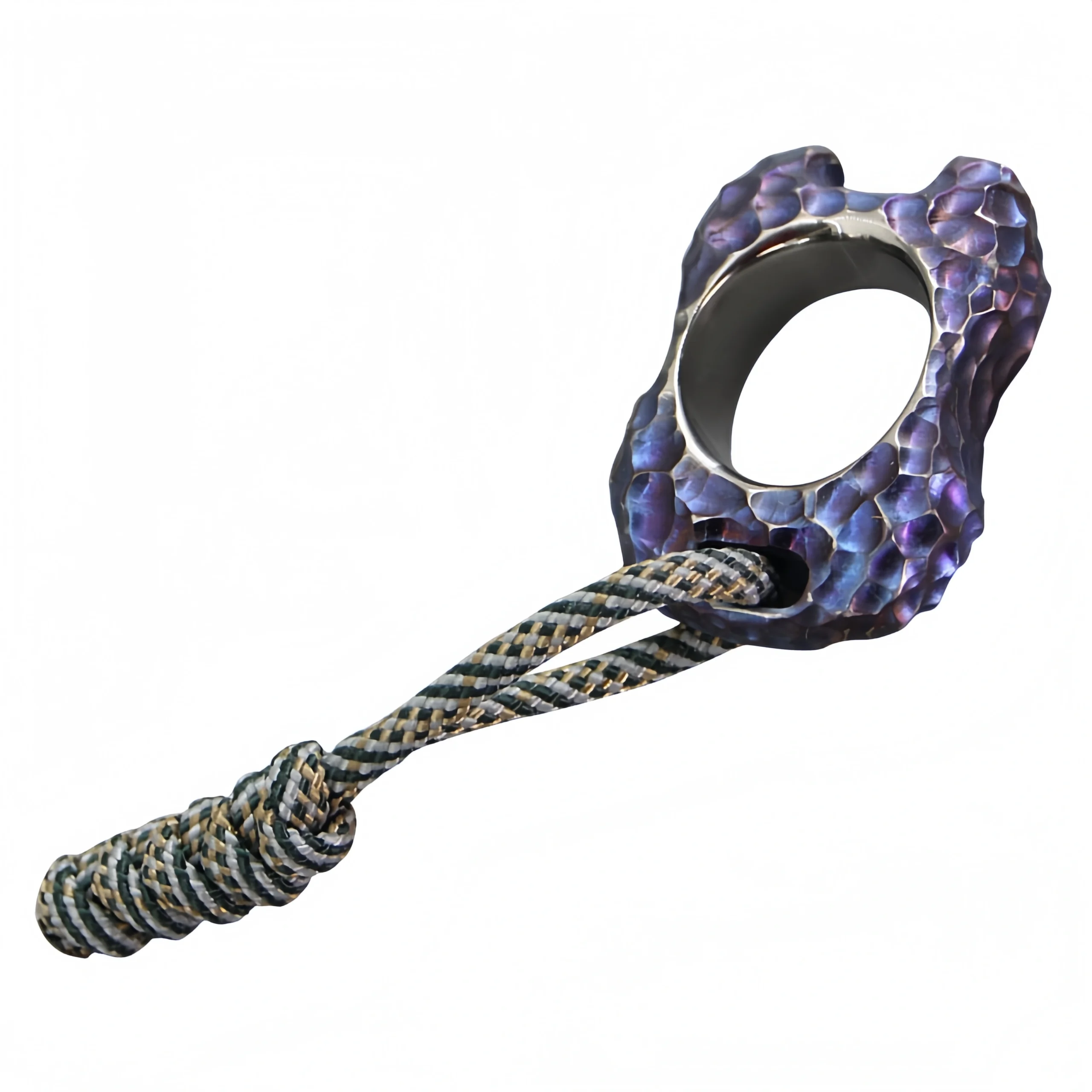 Geblauwd titanium boksbeugel model
